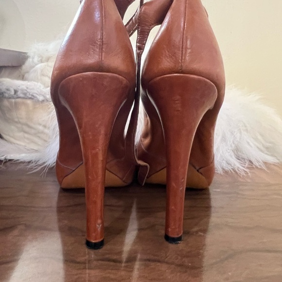 Givenchy Tan Leather Stilettos - Picture 12 of 16